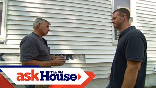 How to Replace Damaged Vinyl Siding  Ask This Old House [upl. by Raoul]