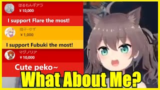 【Hololive】Matsuri Viewers Cheating Confession With Superchat ft Flare【Eng Sub】 [upl. by Nodnalb]