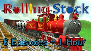 Cartoon Trains  1 Hour of Fun Adventures [upl. by Jenkel458]