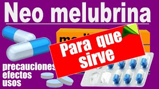 NEO MELUBRINA fiebre dolor para que sirve reacciones [upl. by Aerdnwahs286]