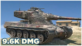 AMX 50 B • 96K DMG • 6 KILLS • WoT Blitz [upl. by Drofdeb748]