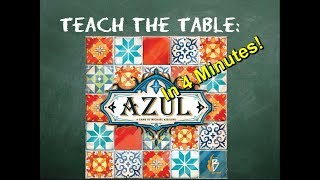 How to play Azul in 4 Minutes [upl. by Adelle780]