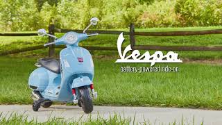 Vespa 6V Battery Rideon  Huffy [upl. by Vina619]