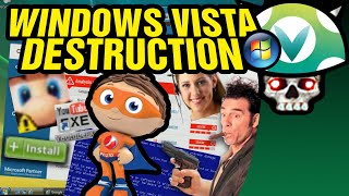 Vinesauce Joel  Windows Vista Destruction [upl. by Rattan]