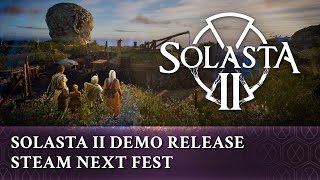 Solasta II  Demo Release Trailer [upl. by Arand622]