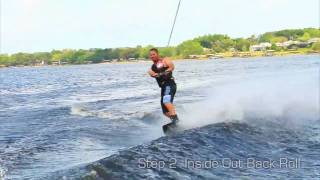 Wakeboarding Tip Low Impact HS Back Roll Progression [upl. by Caz]