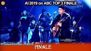 Alejandro Aranda “10 Years” Full Orchestra original song  American Idol 2019 Finale [upl. by Lela]