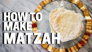 MAKING HOMEMADE MATZO HOW TO MAKE MATZAH FOR PASSOVER [upl. by Florette992]