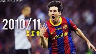 Lionel Messi ● 201011 ● Goals Skills amp Assists [upl. by Ainesell839]