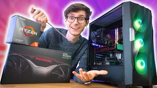 The No Money Wasted Gaming PC 💻💰 RX 6700 XT Ryzen 5 3600 PC Build 2021 wGameplay Benchmarks [upl. by Belford225]