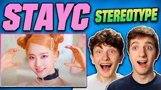 STAYC  STEREOTYPE MV REACTION [upl. by Ynnod]