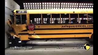 School Bus Crash Test Inside amp Out [upl. by Maximilien264]