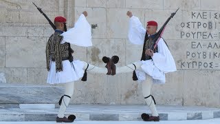 Changing of Guards Athens 2017 [upl. by Kenzie]