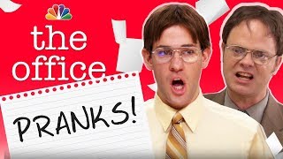 Jims Most Brilliant Pranks on Dwight  The Office [upl. by Narrat431]