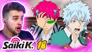 Saiki K Episode 18 Reaction [upl. by Atinreb]