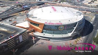 Official TMobile Arena Construction TimeLapse [upl. by Margaret]