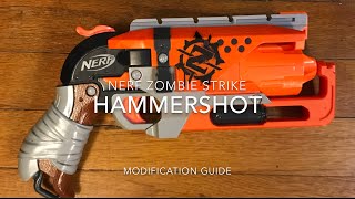 Nerf Hammershot Modification Guide [upl. by Nevin]