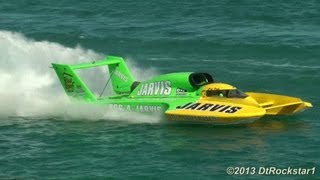 Hydroplane Racing APBA Gold Cup Detroit Highlights [upl. by Yenittirb550]