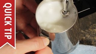 How to AutoFroth Milk for Lattes [upl. by Heller298]