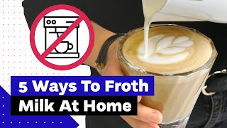 How To Froth Milk At Home Best Milk Frothers Review [upl. by Enilkcaj]