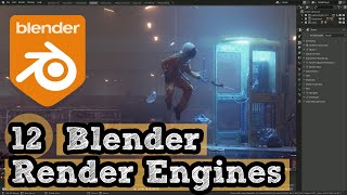 All Blender Render engines [upl. by Anairo364]