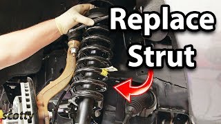 How to Replace Suspension Struts in Your Car [upl. by Negem]