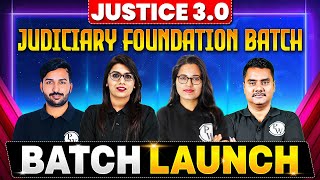 Launching Judiciary Foundation Batch 202526  Justice 30 Batch  Judiciary Preparation [upl. by Bouton225]