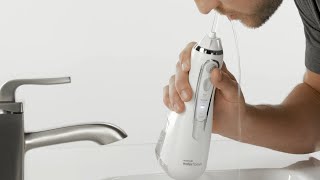 How to Use the Waterpik™ Cordless Advanced Water Flosser WP560 [upl. by Tani]