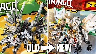 LEGO Ninjago 2019 Legacy Sets  OLD vs NEW [upl. by Eenhat]