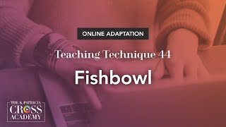 Online Teaching Adaptation Fishbowl [upl. by Ahsiekrats168]