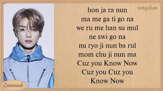 NCT U  Know Now Easy Lyrics [upl. by Coppins]