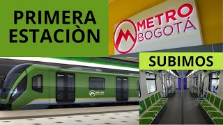 NOS SUBIMOS AL METRO DE BOGOTA [upl. by Ahsad678]