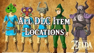 Zelda Breath of the Wild All NEW DLC Item Locations [upl. by Yonah]