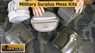 Military Surplus Mess Kit Comparison [upl. by Estrellita647]