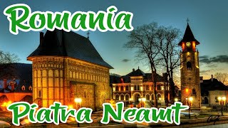 Visiting Piatra Neamt citywalking tour Romania  Orasul Piatra Neamt  travel video calatorie vlog [upl. by Ydoc]