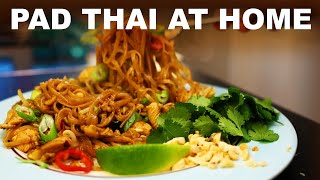 Pad Thai  Simple nowok recipe cooks in 3 minutes [upl. by Hike]