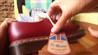 Dr Martens 1461 vintage oxblood Unboxing [upl. by Bratton]