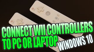 How To Connect Wii Controllers To Windows 10 PC or Laptop Tutorial [upl. by Lilithe587]