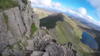 Swirral Edge descent from Helvellyn [upl. by Mace]