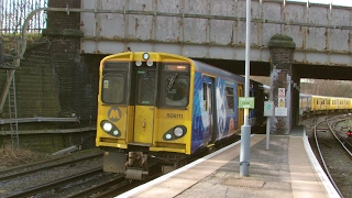 Half an Hour at 216  Birkenhead North Station 1022017  Class 507 508 terminus [upl. by Aremaj]