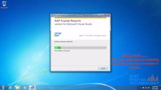 How to Install SAP Crystal Reports Runtime [upl. by Notgnillew]