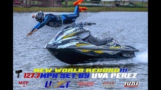 700HP Jetski Malfunctions at 127 MPH Ejecting Pilot JetskiWaverunner [upl. by Joappa416]