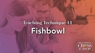 Teaching Technique 44 Fishbowl [upl. by Inaliak]