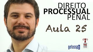 Aula 25  Direito Processual Penal  Exceção de Incompetência [upl. by Ermey]