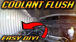 RAM 1500 Coolant Flush Replacement  2009 to 2018 [upl. by Assi]