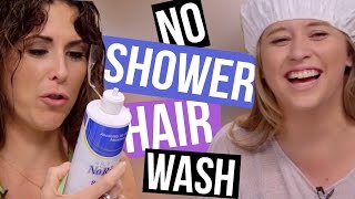 4 Ways to Wash Your Hair Without Showering Beauty Break [upl. by Georgia679]