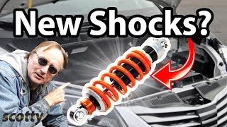 How to Check Shocks and Struts in Your Car [upl. by Aelat417]