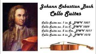 Johann Sebastian Bach  Cello suites in 432 Hz great for reading or studying [upl. by Ailil]