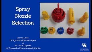 Spray Nozzle Selection [upl. by Hamaso]