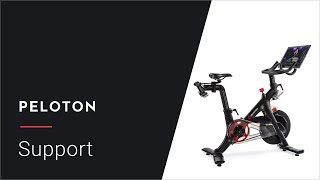 Getting Started With Your Bike  Peloton Support [upl. by Eirovi480]